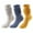 Yellow, variant on Ahabrexf Crew Socks Women,Soft Scrunch Short Ankle Socks for Women 3 Pair