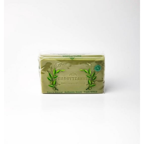 Papoutsanis Pure and Natural Authentic Greek Olive Oil Soap 125g - Exceptional Quality since 1870