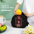 thumbnail image 6 of Hazbin Hotel Lunch Bag Cooler Bag Portable Meal Holder Shoulder Bag Zipper Insulated Lunch Box Tote Bag, 6 of 8