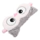 thumbnail image 5 of Antifaz para dormir con diseño de animales de dibujos animados, antifaz de peluche con forma de búho que bloquea la luz, ideal para niños, adultos, para relajarse en casa, en la oficina y en viajes., 5 of 6
