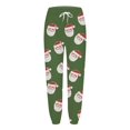 thumbnail image 2 of Gibobby pantalones de yoga Pantalones de entrenamiento para mujer, cintura media, pantalones largos sólidos, pantalones deportivos casuales sueltos (Verde, L), 2 of 4