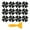 Black, variant on PatungKu 12PCS Anti Slip Shower Floor Mats for Bathtubs Stairs
