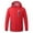 Red, variant on Lindreshi Womens Jackets with Hood on Men's and Women's Same Eight Heating and Thickening Hooded Charging Suit