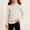 Beige, variant on Girls' Turtleneck Pearl Ruffle Hem Ribbed Knit Top Long Sleeve Slim Fit Warm Sweater for Casual Matching 0-10 Years Gray 6-10 Years