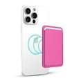 thumbnail image 4 of . Funda MYBAT Tarjetero Magnetico compatible para iPhone Rosa con porta tarjetas, 4 of 7