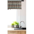 thumbnail image 3 of Ambesonne Boho Window Valance, Shapes Pattern, 54" X 18", Multicolor, 3 of 3