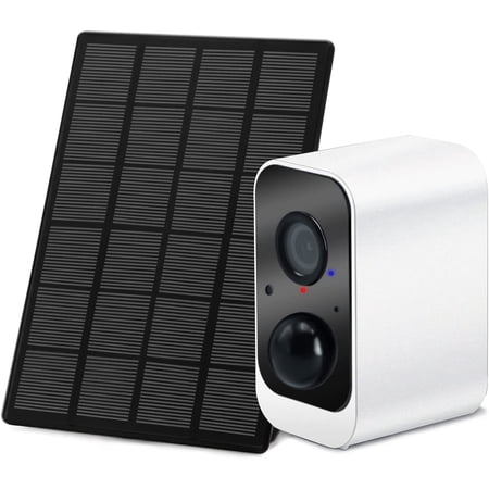 Wireless Security Camera Outdoor, 1080P Solar Security Camera S2