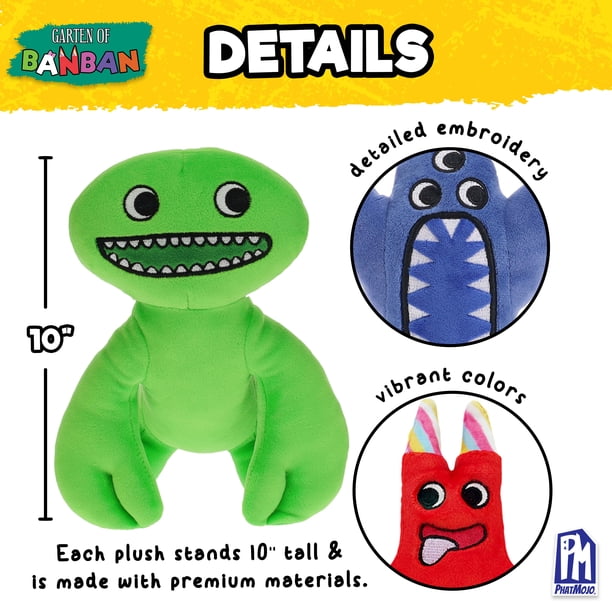 Garten of Banban ぬいぐるみ　3点 GARTEN OF BANBAN Plush Toys for Preschool Classroom Decor
