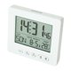 thumbnail image 2 of Reloj digital Fernando pantalla de temperatura fecha de semana LCD luz nocturna Blanco, 2 of 7