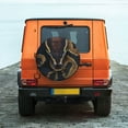 thumbnail image 6 of Gaeub Ball Phyton Snake 14-17in Tire Cover, Spare Tire Cover, for Camper Caravan, Trailer, Car, Truck, SUV, Jeep-14 inch, 6 of 6