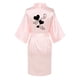 thumbnail image 3 of Bata de baño de seda helada de color liso con estampado frontal y trasero para mujer, ropa de casa, pijamas, 3 of 3