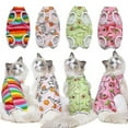 Cat Sterilization Clothes Cat Recovery Suits Cotton Recovery Body Wraps