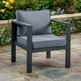 thumbnail image 3 of Lakeview 2-Pc Seat Set, Chair, Grey, Charcoal, 3 of 6