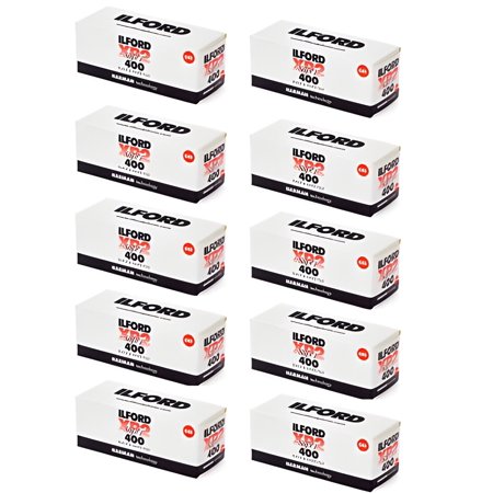 XP2 400-120 Super Black & White Professional Film FRESH (10 Rolls)