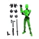 thumbnail image 3 of Figura De Acción Masculina Móvil Baoblaze Impresa En 3D Verde Y Negro 3 piezas, 3 of 8