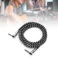 thumbnail image 4 of Guitar Cable 9.8FT, 6.35MM 1/4 Inch Audio Connection Wire, 6.35MM Male Jack Stereo Audio Balanced Line, for Electric Guitar Bass Mixer Microphone Stage, 4 of 7