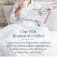 thumbnail image 4 of Everspread Bed Sheets, Ultra-Soft & Breathable, 3 Piece Set, Twin XL, Hypoallergenic, 4 of 7