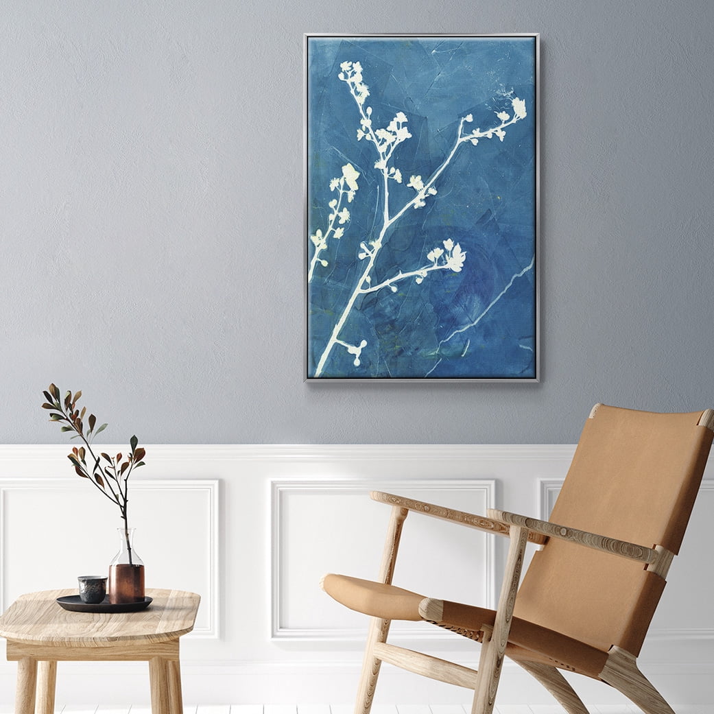 Believe Framed Premium Gallery Wrapped Canvas - Ready to Hang - 27 x 41 - Silver Floating Frame