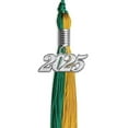thumbnail image 2 of Endea Graduation Emerald Green/Bright Gold Graduation Tassel with Silver Date Drop, 2 of 11