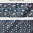 thumbnail image 2 of Soimoi Cotton Poplin Fabric Dot,Fish & Cat Kids Print Fabric by Yard 56 Inch Wide, 2 of 7