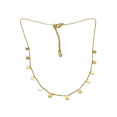 thumbnail image 1 of Collar Minimalista  con Pequeños Cuadros  en acero inoxidable y oro laminado Sporty Fast Collar Minimalista  con Pequeños Cuadros  en acero inoxidable y oro laminado, 1 of 4