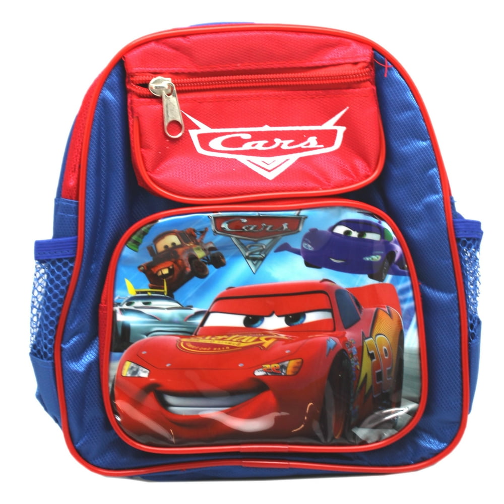 Backpack Disney Pixar's Cars Race to the Finish Blue/Red Kids Mini