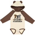 thumbnail image 3 of Inktastic Vet Future Veterinarian in Training Boys or Girls Long Sleeve Baby Bodysuit, 3 of 5