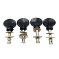 thumbnail image 4 of Yinanstore 4x Piquets de Réglage Ukulélé Tuners Banjo Pièces de Rechange Robustes pour Machine de Réparation de Performance en Direct Argent et Noir, 4 of 8