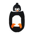 thumbnail image 1 of Accesorios para fotografía de bebés recién nacidos, conjunto de ropa estilo pingüino de dibujos animados, traje de fotografía de bebé tejido a mano, disfraz para niños de 0 a 6 meses, 1 of 7
