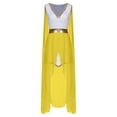 thumbnail image 4 of Aislor Womens Halloween Greek Princess Cosplay Fancy Dress Carnival Theme Party Costume Yellow XL, 4 of 7