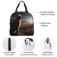 thumbnail image 4 of Honeii Pyramid Desert Cat Print Lunch Bag Women, Lunch Box Lunch Bag for Women Adult Men, Small Leakproof Cute Lunch Tote Large Capacity Reusable, 4 of 8