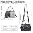 thumbnail image 4 of SENDEFN Handbag for Women Shoulder Bag Kiss Lock Medium Top Handle Satchel Purse Retro Crossbody Bag Evening Clutch Purses, 4 of 7