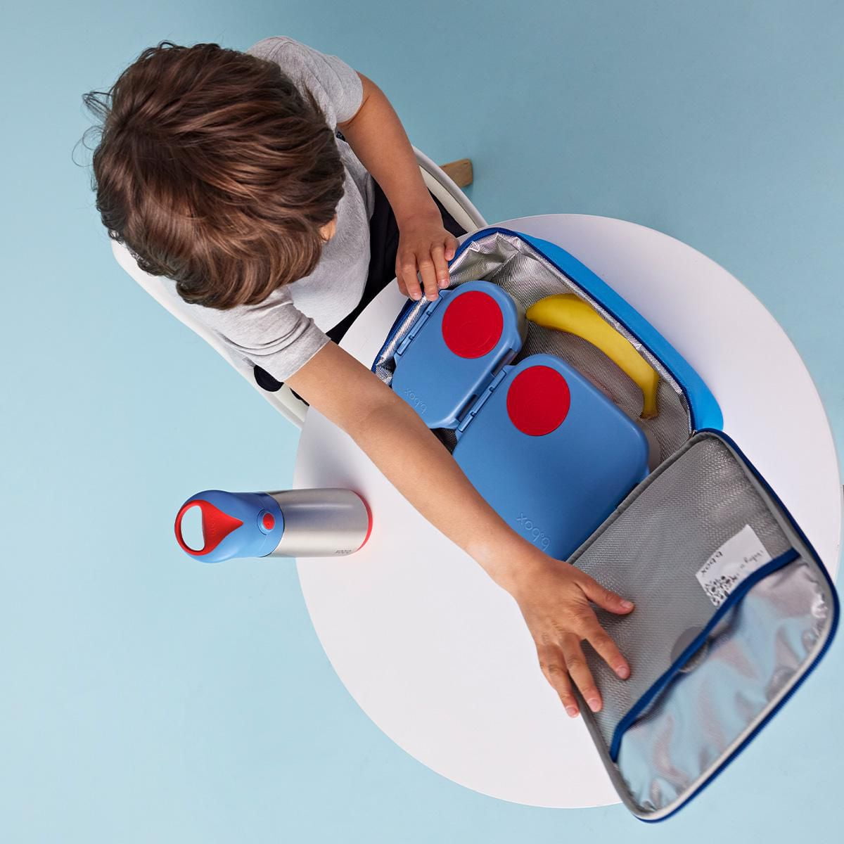 b.box - 16.9 oz Insulated Water Bottle: Keeps Drinks Cold up to 15 Hours, Warm up to 8 Hours. Triple Wall Stainless Steel Kids Water Bottle. Dishwasher Safe