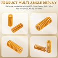 thumbnail image 5 of 3D Printer Heat Bed Leveling Spring 8X20mm Compression Yellow for Creality Ender 2 3 Pro CR-10S PRO, 5 of 5
