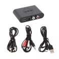 thumbnail image 1 of Adaptador Bluetooth,Adaptador USB Bluetooth 5 inalámbrico 3,5 mm RCA 3,5,Receptor de audio canal de entrada óptica U Disk,Reproducir micrófono Enlace de dispositivo TV Tablet, 1 of 8