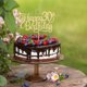 thumbnail image 4 of Topper para pastel Ephlyn 30.º cumpleaños dorado con brillo 20 cm, 4 of 7