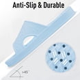 thumbnail image 6 of Comwarm Shower Shoes for Women Men, Quick Drying Lightweight Non Slip Pool Slides Slippers with Drain Holes, Light Blue, 6 of 6