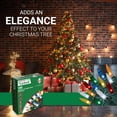 thumbnail image 6 of Christmas Uniquely LED Twinkle Lights  Matches Incandescent Exactly - 16 of 100 Lights Twinkle - Indoor Outdoor  100 Multicolor Bulbs - 24.75 Feet, Christmas Tree Sparkling Twinkling Lights String, 6 of 7