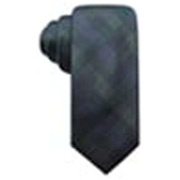 Ryan Seacrest Mens Warwick Gingham Self-tied Necktie, Green, One Size