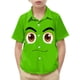 thumbnail image 1 of Blusa y camisa de manga corta con cuello vuelto para niños y niñas, moda, estampado bonito con bolsillo, camisa informal de manga corta para niño., 1 of 8
