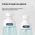 thumbnail image 2 of Botella de viaje de 100ml para cosméticos, diseño portátil y práctico, color azul, ideal para fragancias y lociones., 2 of 6
