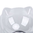 thumbnail image 3 of YAHHU Cat Food and Water Bowl Set, 3-in-1 Automatic Water Dispenser, Double Feeding Bowls for Dogs & Cats, Neck Guard Design, Clear (9.4 inches / 24 cm), 3 of 4