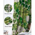 thumbnail image 3 of St Patrick's Day Blackout Curtains for Bedroom Living Room Darkening Curtains 63 Inches Long Lucky Shamrock Gnomes Truck Branches Beige Window Curtain 2 Panels Set Window Treatment Drapes 52"x63", 3 of 9
