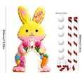 thumbnail image 3 of karymi Easter Bunny Mini Golf Game Set Portable Indoor Family Activity with Course Clubs Balls for Childrens Party Skill Development Holiday Entertainment Room Decor Family Gifts, 3 of 6