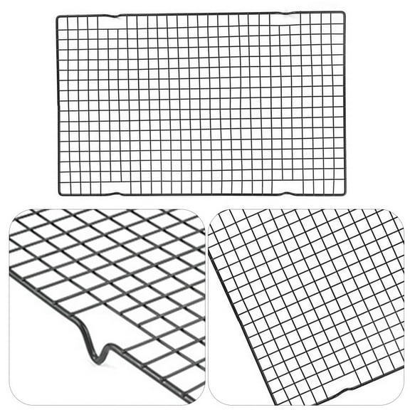 2pcs Heavy Duty Nonstick Stainless Steel Cookie Cooling Rack Baking Rack 16" x 10"