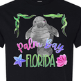 thumbnail image 4 of Inktastic Palm Bay Florida Cute Swimming Manatee T-Shirt, 4 of 5