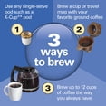 thumbnail image 2 of Cafetera Hamilton Beach FlexBrew Trio, 2 vías, 12 unidades, negra, 2 of 8