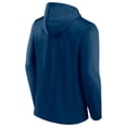 thumbnail image 3 of Men's Fanatics Navy Chicago Bears Ball Carrier Full-Zip Hoodie, 3 of 3