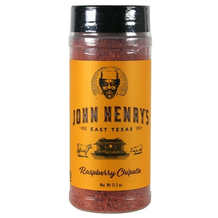 John Henry's Store Raspberry Chipotle Rub Seasoning 11.5 Oz Bottle 55351