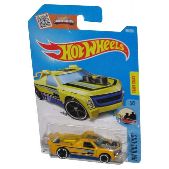 Hot Wheels HW Ride-Ons 3/5 (2015) Yellow Fig Rig Die-Cast Toy Car 68/250